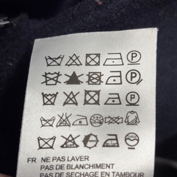 Sandro Gilmour Shell Paneled Wool Blend Coat Asymmetrical Zip Navy Blue 40 - Picture 6 of 9